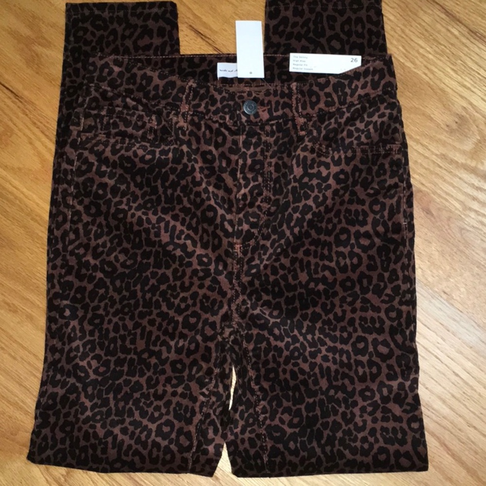 Loft High Waist The Skinny Corduroy Jeans